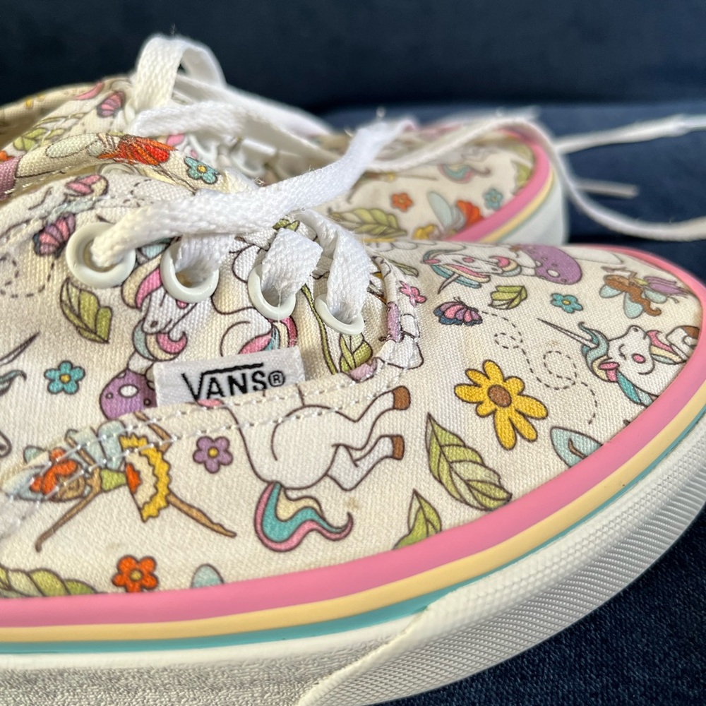Vans - Fairy  Unicorn Rainbow Size - Picture 5 of 9